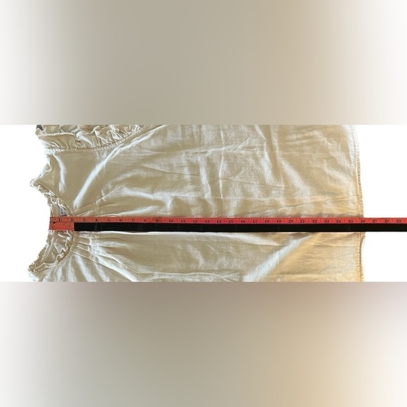 Old Navy Women’s Cotton Denim Look Blouse - Picture 7 of 8